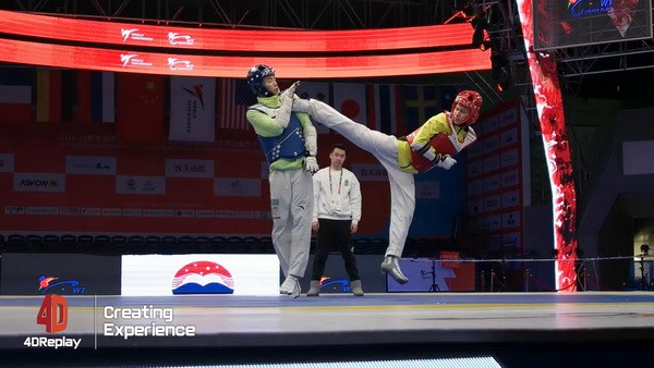 Enjoy Taekwondo From Every Angle With 100 4D Cameras Installed At Tokyo ...